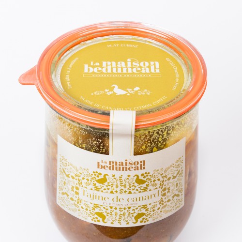 Tajine de canard et citron confit