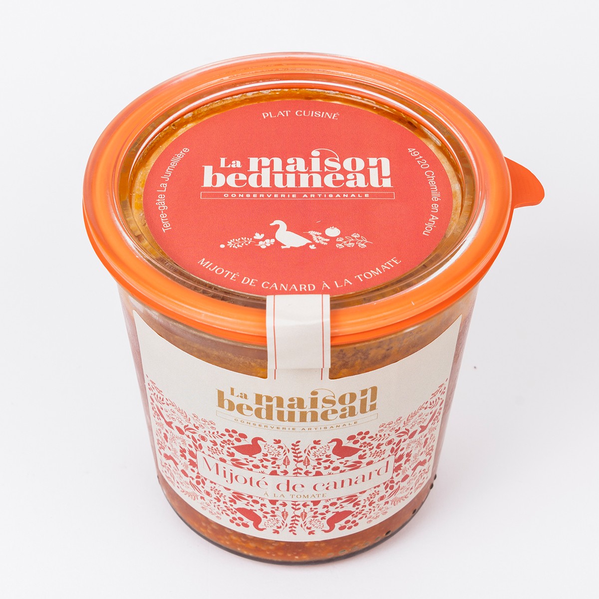 Mijoté de canard à la tomate