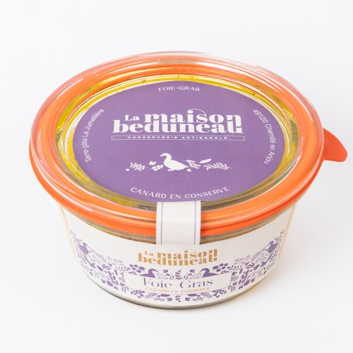 Foie gras de canard en conserve (120 g)